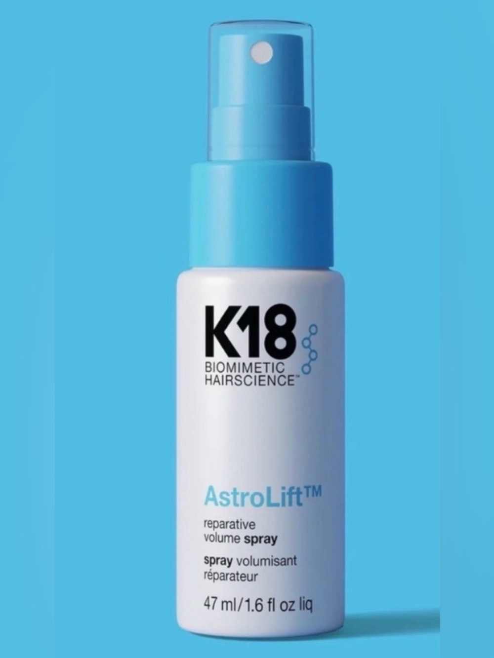 NWT K18 AstroLift Reparative Volume Spray, 47 ml / 1.6 fl oz Travel friendly sz
